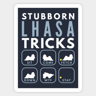 Stubborn Lhasa Apso Tricks - Dog Training Magnet